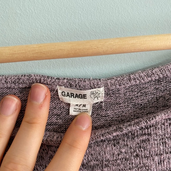 Long sleeve tie crop top - Picture 4 of 5